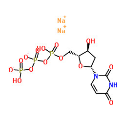 DUTP डीऑक्सीन्यूक्लियोटाइड्स 2'-डीऑक्सीयूरिडीन-5'-ट्राइफॉस्फेट सोडियम साल्ट सॉल्यूशन CAS 102814-08-4