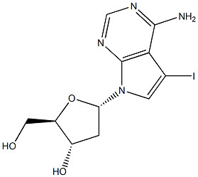 7-डीजा-7-आयोडो-2′-डीऑक्सीएडेनोसिन कैस 166247-63-8