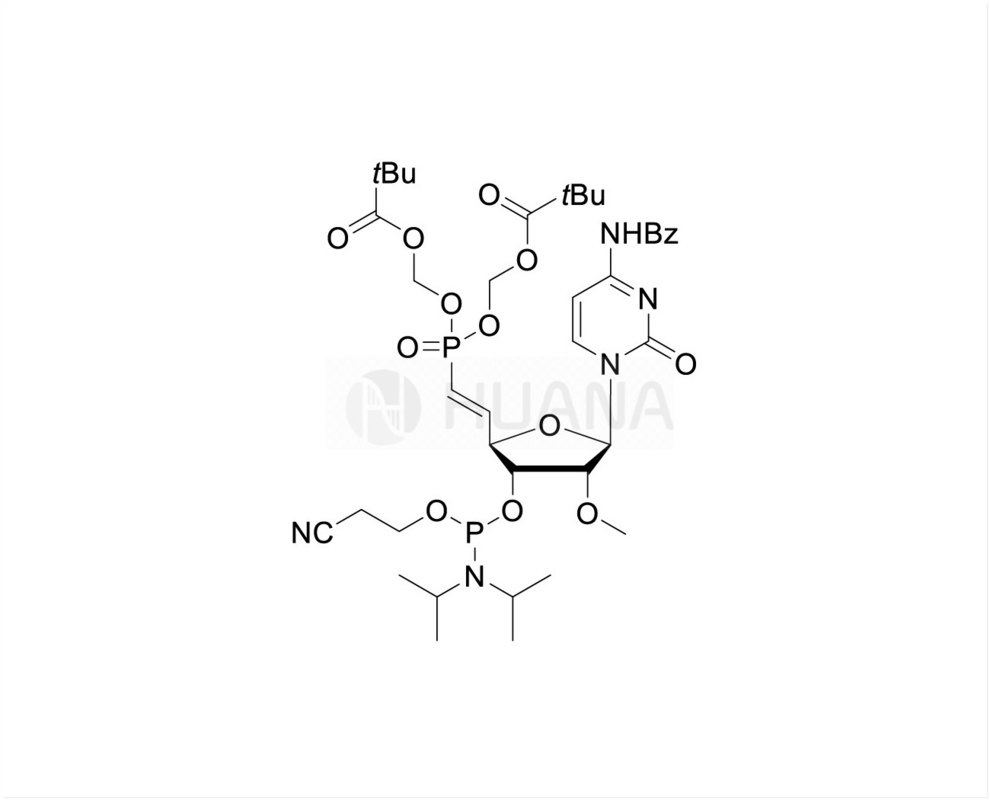 5'-POM-(E) -विनाइल फॉस्फोनेट-2'-O-Me-rC(Bz)-3'-CE-फोस्फोरामिडाइट