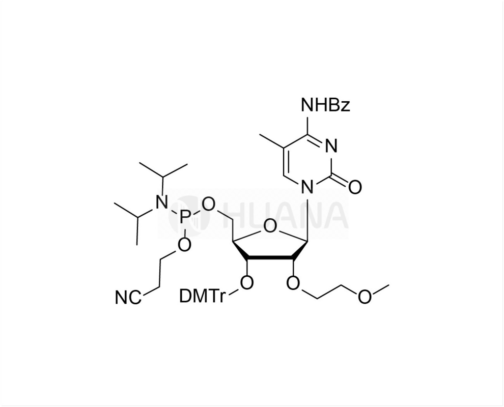 3'-O-DMTr-2'-O-MOE-5-Me-rC ((Bz)-5'-CE-Phosphoramidite